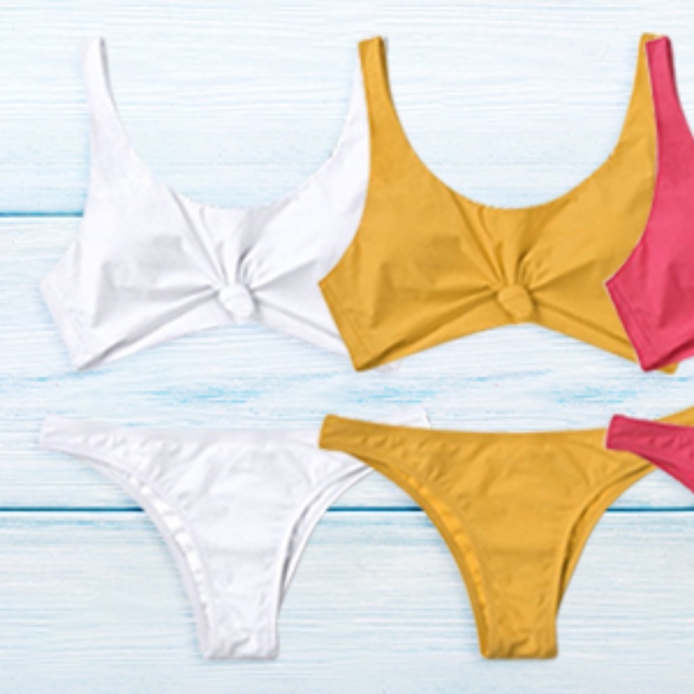 NWT White Bikini